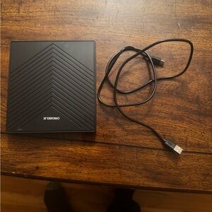 Black USB Cable and Hub